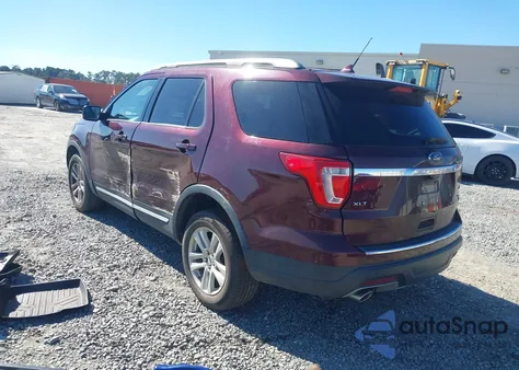 2018 Ford Explorer Xlt from USA, damaged, VIN 1FM5K8D82JGC79650